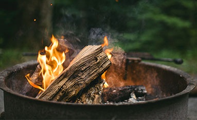 outdoor bon fire pit